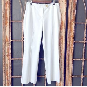 Talbots White Dress Pants Curvy Size 8P